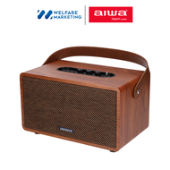 [Pre-Order สีดำ จัดส่ง 13 พ.ย. 67] AIWA Retro Plus Bluetooth Speaker ลำโพงบลูทูธพกพา BASS++