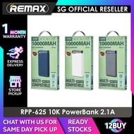 [PRE-ORDER] Remax Multi Compatible 10000mAh Powerbank 2.1A RPP-625 White Blue Grey