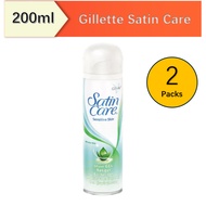 [Bundle of 2] Gillette Venus Satin Care Shave Shaving Gel Sensitive Skin 200ml