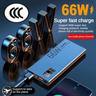 (3C)66W 20000mAh 30000mAh Powerbank Super Fast Charging Powerbank Portable Mini Flash Charge Power B