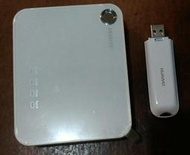 中古 Huawei D100無線寬頻路由器.分享器 含E169G 7.2M 3G上網卡 便宜賣