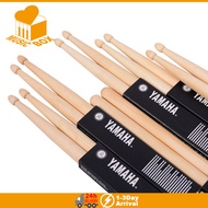1 Pairs 5A/7A Premium Maple Drumsticks Mallets Durable Practice Drum Sticks YAMAHA 架子鼓鼓棒 5A打鼓槌