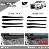 Vemart Camry acv40 2007-2012 car carbon fiber indoor trim accessories Toyota Camry