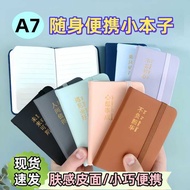 Mini Journal Planner A7 Portable Small Notebook