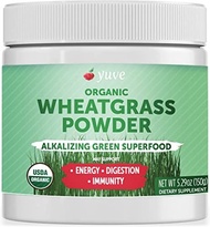 ▶$1 Shop Coupon◀  Yuve Organic Wheatgrass Powder, Wheatgrass Juice Powder, erfood Rich in Vitamins,