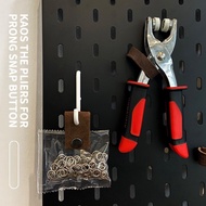 Five-Claw Buckle Installation Tool Five-Claw Pliers Hand Press Pliers Metal Concealed Buckle Hollow 