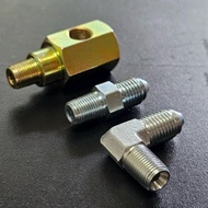 3-Way Oil 3-Way Connector Pressure Gauge