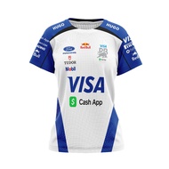 GAMEPLANE - Shirt AdultWanita T-Shirt Jersey VISA CASH APP RED BULL F1 2026 Custom Full Print