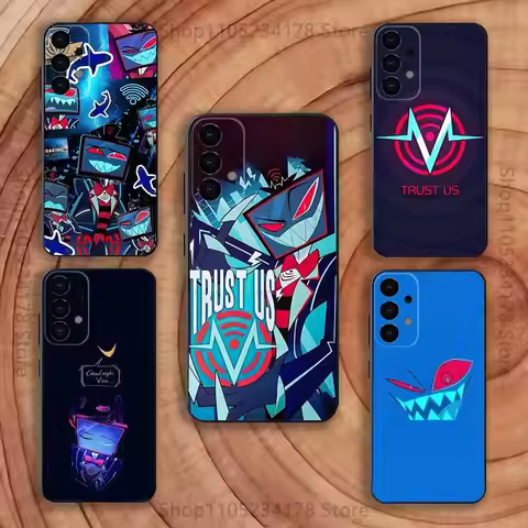 H-HazbinS Vox Hotel Trust Us Phone Case For Samsung S25,S24,S21,S22,S23,S30,Ultra,S20,Plus,Fe,Lite,5