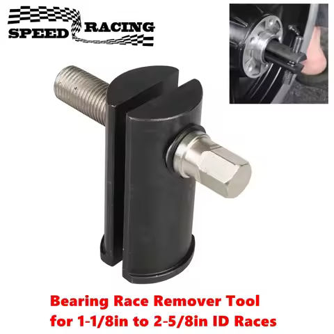 Bearing Removal Tool, Steering Neck Bearing Race Remover Tool Wheel Bearing Puller for 1‑1/8in to 2‑