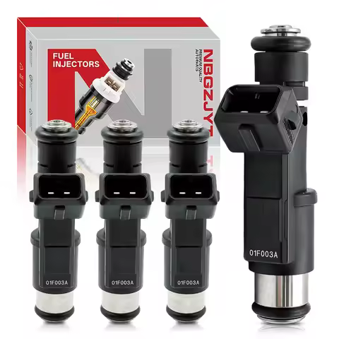 1/4Pcs 01F003A Fuel Injector For Peugeot 206 307 406 407 607 806 807 Expert 2.0/16V 1984E2 1984.E2 3