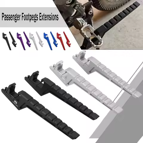 For Segway X160 X260 Passenger Foot Peg Extensions Extended Footpegs Motocross Bike Dirt Pit Bike Fo