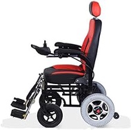 Fashionable Simplicity Elderly Disabled Electric Wheelchair Flat Lay Compact Lightweight Intelligent Folding Carry Motorized Wheelchairs Polymer Liion Battery Suitable For Disabled Elderly