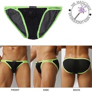 Men's underwear 新品 G-STATION 雙幼帶網孔性感低腰男士三角內褲 Bikini