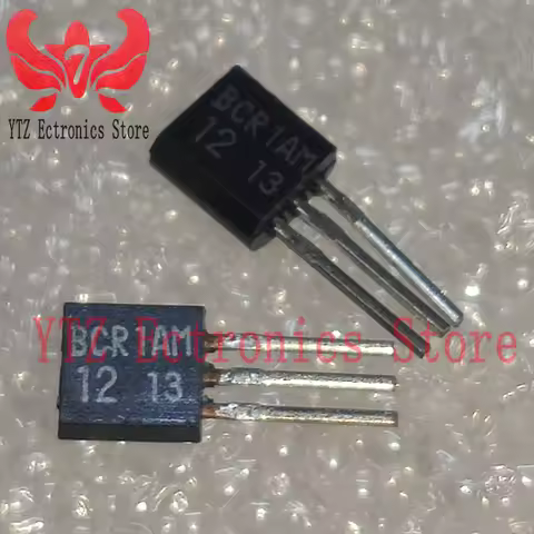5pieces BCR1AM-12 BCR1AM-12A TO92 1A/600V Three-Terminal Bidirectional Thyristor Switching Element N