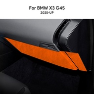 For BMW X3 G45 2025 2026 Car Glove Box Panel Sticker Interior Trim Automotive Accessories