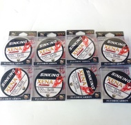 Senar Pancing Fluorocarbon Fast Sinking Orca Xena Size Lengkap Made In Japan