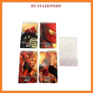 Fancy Cartoon Spiral Memo Notepad A7