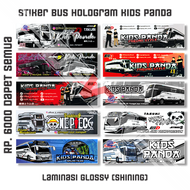 termurah stiker kids panda | 6ribu dapet semua | stiker bus kids panda jb3 jb5 takumi om agung