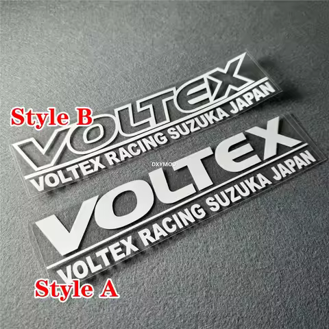 Car Stickers for Japan Sponsor Modified Tape VOLTEX Racing Suzuka Tape Auto Tail Decoration Decal