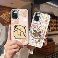 Anti-knock Protective Phone Case For ZTE Blade A72 5G 3D Embroidery Silicone Back Cover three-dimens