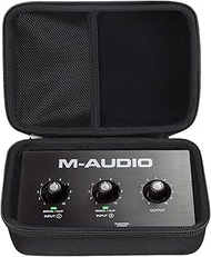 Case for M-Audio M-Track Duo/Duo HD - Hard Protective Travel Carrying Storage Bag (for M-Track Solo)