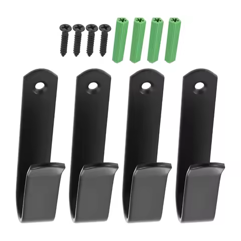 4 Pcs Snowboard Wall Mount Clips Holders Wall Rack Skateboard Wall Mount Display Indoor Surfboard St