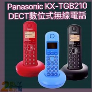 樂聲牌 - Panasonic KX-TGB210 DECT數字無線電話 黑色 香港行貨