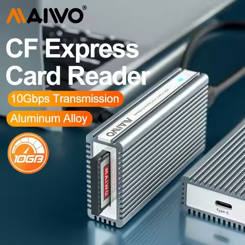 MAIWO CF Express Card Reader Adapter with USB 3.1 10Gbps Interface Type C Converter for Professional