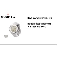 Suunto Dive Computer D4i D6i Servicing Battery Replacement