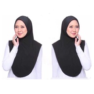 Mosscrepe Awning Denim Cotton & Scuba (Tudung Sarung)