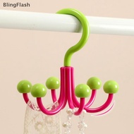 [BlF] 360 Rotatable Colourful Hook Household Wardrobe Storage Artifact Multifunctional Cabinet Hangi