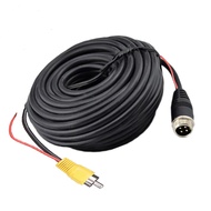 Truck camera signal wire, Type GX12 - 4P, 4 pins, screw jack, standard according to Decree 10