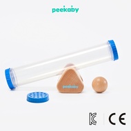 [Peekaby] Baby-Safe Sensory Tube Set for Sensory Play | Learning Toys for Ealry Brain Development