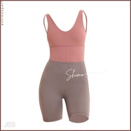 Jumpsuit yoga J03 hàng Quảng Châu cao cấp bộ jump tập yoga gym vải co giãn 4 chiều thắm hút mồ hôi