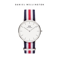 Jam Tangan Daniel Wellington Classic Nato Watch Canterbury Eggshell White 36 mm - Jam Tangan Daniel 