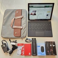 微軟Microsoft surface pro7手提電腦平板電腦商務電腦超輕薄筆記本+平板兩用二合一電腦：Intel Core i5處理器+8GB內存+128G內置硬盤+640G移動硬盤+12.3 i