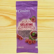 [Bag 17g ~ 9 leaves] FOOD GELATIN Leaf [FRANCE] CASINO Gelatine Leaf