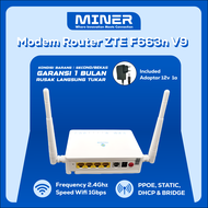 Modem Router ZTE F663N V9 ONU Fiber Optic FTTH