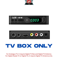 Local Warranty DVB-T2 Digital TV Box Receiver DVB-T2 Tunner dvb t2 box Digital TV Tuner Active Anten