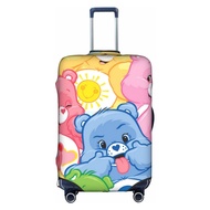 【ในสต็อก】 Care Bears Washable Travel กระเป๋าเดินทาง Cover ตัวป้องกันกระเป๋าเดินทางการ์ตูนตลกเหมาะกับกระเป๋าเดินทางขนาด18-32นิ้ว