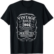 Men's cotton T-shirt 59th Birthday Retro Vintage Design Man Woman 1966 T-Shirt