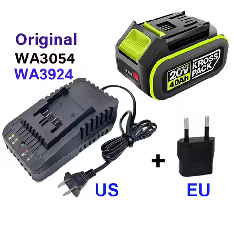 Original 20V 2.0Ah/4.0Ah/5.0Ah Battery for 20V WORX Kress WU279.WU182.WU690.WU380S.WU231.WU533.WU535