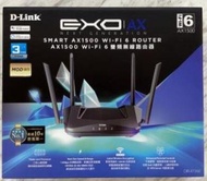 D-Link 友訊 DIR-X1560 AX1500 WIFI 6 Gigabit MUMIMO 雙頻無線分享器路由器