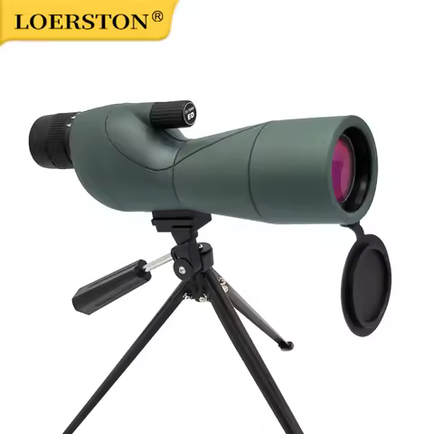 25-75x60 Zoom Spotting Scope ED Lens Powerful Monocular Bak4 Prism Telescope For Outdoor Camping Bir