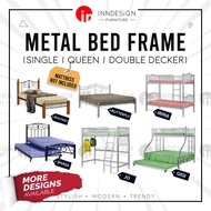 SINGLE / SUPER SINGLE METAL BED FRAME / PULL OUT / LOFT/BUNK BED / DOUBLE DECKER METAL BEDFRAME / FREE DELIVERY