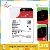 Seagate IronWolf Pro 12TB 3.5 HDD ST12000NT001 7200 RPM 256MB Cache SATA 6Gb/s Internal Hard Drive N