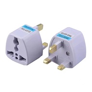 3-Pin Universal Adapter Plug Head UK 3 Pin Plug Socket US/EU/AU to UK Plug Adaptor