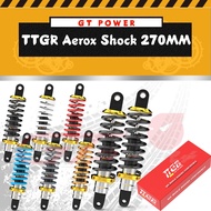 TTGR Rear Shock Exclusive For AEROX / NMAX / NOUVO 270MM SET（2PCS）