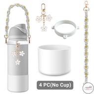 LF Silicone Boot Set for Owala Water Bottle 24oz, 32&40oz - Includes Anti-Slip Sleeve & Handle Strap